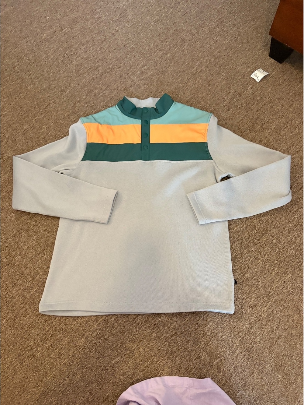 Swannies golf Colorblock Pullover Sweatshirt in Size Large